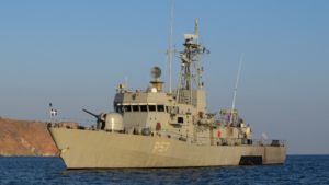 Στο λιμάνι της Αλεξανδρούπολης κατέπλευσε η κανονιοφόρος «ΚΑΣΟΣ» του Πολεμικού Ναυτικού ενόψει των Ελευθερίων