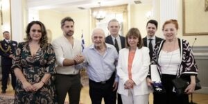 Κατερίνα Σακελλαροπούλου: Τελετή επίδοσης παρασήμων